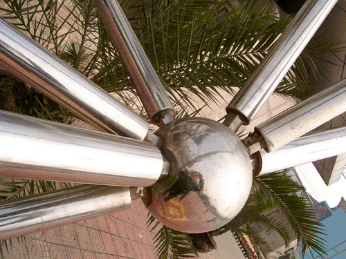 无锡不锈钢螺栓球网架